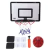 Andere sportartikelen kleine basketbal hoepel set indoor pvc eva basketbal hoepel spel ontwikkelen coördinatie met buffer voor het spelen van games 230210