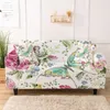 Pokrywa krzesła cyfrowa drukowana kwiecista rozkładana sofa do salonu 1/2/3/4 SEater Elastic Couch Slipcover L W kształcie litery L W kształcie