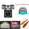 Novo kit de assistência à câmera de câmera de 12v Visualização de 12v Visão Night Vision HD Fisheye para Android DVD Player 170