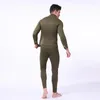 Sous-vêtement thermique pour hommes, ensembles de qualité supérieure, Compression polaire, sueur, séchage rapide, vêtements thermiques pour hommes, hiver