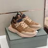 Знаменитый дизайн Nylon Jago Men Sneaker Shoes Mesh Кожаные тренажеры зеленый черный белый коричневый световой подошв. Повседневная прогулка на открытом воздухе спорт Eu38-46 коробка