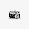 Plata esterlina araña encanto pulseras pendientes brazalete tamaño 16-21 CM colgante perlas DIY fit Pandora pulsera pendientes mujer diseñador joyería