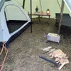 Tentes et abris améliorés Tente pyramidale surdimensionnée de 5 m avec jupe pare-neige avec veste de cheminée Tente de camping en plein air Randonnée Auvents Abri Tipi Tipi 230210