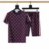 Mens Beach Designers Tracksuits Summer Suits 2021 Fashion T Shirt Seaside Holiday Shirts Shorts Sets Man S 2023ss Luxury Set Outfits Sportswears