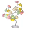 Christmas Decorations Bonsai Tree Light LED Flower Rose Adjustable Branches For Room Decoration And Gift CANQ889