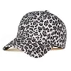 Boll Caps Idopy Fashion Leopard Ponytail Baseball Cap Women Baseball Hat Snapback Summer Casual Girls Hip Hop Sport Hats G230209