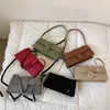 Bolso de diseñador de lujo, bolso de hombro para axila, bolsos de mujer, bolsos de mensajero de Color sólido Vintage a la moda, bolsos de mano para mujer 230210