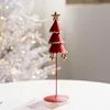 Kerstdecoraties Smeedijzeren boomtafel Ornament Noords vakmanschap voor Home Office School -tafelblad