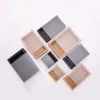 Present Wrap 10st Good Kraft Paper Packing Box Wedding Party Cookie Candy Cake Boxes With Clear PVC Window Delicate Drawer Display 230209