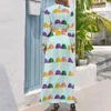 Abiti casual Abito piatto a fungo Funghi carini Stampato sexy Maxi vita alta Manica lunga Estetica Abiti da spiaggia Boho Casual