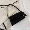 Bolso de diseñador de lujo, bolso de hombro para axila, bolsos de mujer, bolsos de mensajero de Color sólido Vintage a la moda, bolsos de mano para mujer 230210