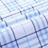 Camisas casuales para hombres camisa para hombres manga corta algodón puro verificación de verano de verano coreano ultra delgada masculina ajustado a media manga