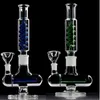 Unique Bongs Water Pipes Hookahs Glass Water Bong Dab Rigs Percolator Smoking Pipe Oil Rigs With 14mm Bowl Bent