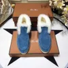 Италия дизайнер Loropiana обувь женская обувь мужская обувь Lofo туфли плоские каблуки 2023 Осень и Зимняя новая