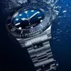 2021 Master Luxury Mens Watch diep keramische ringje zee-weller roestvrijstalen glide vergrendeling cls automatische mechanische horloges polswa227h