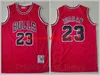 Michael Mitchell en Ness Jersey 23 Vintage Basketball Scottie Pippen 33 Dennis Rodman 91 Color Stripe Black Red White Blue Retro All Stitch