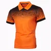 Men's T Shirts 2023 Mens Short Sleeve Shirt Summer Tops and Tees Male Casual Tshirt 3D Printing Men Polo S-5XL MY168