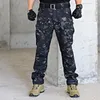 Pantalon homme 2023 homme quatre saisons militaire tactique mode décontractée randonnée formation survêtement salopette nombreuses poches pantalon Cargo