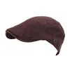 Cappellini da strillone scozzesi in cotone di nuova moda Cappellini da berretto regolabili Cappellino con visiera piatto classico Cappello retrò Inghilterra Cappellini estivi da donna