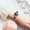 Wristwatches MINIFOCUS Unique Women Watches Diamond Luxury Elegant Lady Watch Stainless Steel Strap Fashion Quartz Analog Clock Girl 2023