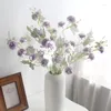 Decorative Flowers 88cm10 Head Artificial Hydrangea Plant Potted Fake Flower Dried Wedding Bridal Desktop Living Room Garden Home Decoration