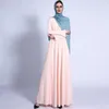 Ethnic Clothing Dubai Abaya Turkey Eid Muslim Women Fashion Hijab Dress Kaftan Islam Arab African Dresses For Ladies Plain Robe Femme
