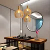 Lights Wood Cage Bedside Ceiling Pendant Lamps E27 Holder Fixture Dining Table Decoration Timber Lighting Modern Chandeliers 0209