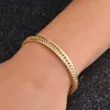 Link Chain Classic Shiny 18k Gold Snake Chain Bracelet Male Female Jewelry For Daily Party Travel Best popular Fast Shipping G230208