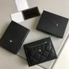 Luxury Brand Designer Change Purse Card pack Piccola borsa per fragranze Custodia per carte Retro Rhombic Leather Ultra-sottile Piece Holder Portafoglio in pelle bovina Vendita diretta in fabbrica