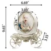 Decorative Figurines Rotating Picture Display Custom 4 Po Frame Personalized Pumpkin Car Music Box Desk-Top