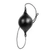 Stansbollar Kvalitet PU LÄDER Boxning Punching Bag Pear Boxning Bag Uppblåsbar Boxning Speed ​​Bag Double End Training Reflex Speed ​​Balls 230210