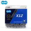 S KMC X12 12/24 vitesses 126L vtt vélo de route de montagne 12 s or/argent chaîne pièces de vélo 0210