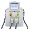 Haute qualité 2 en 1 OPT E-light IPL Laser épilateur Nd Yag Pico dispositif de détatouage rajeunissement de la peau épilateur Machine