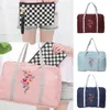 Duffel Bags Travel Nylon Foldable Large Capacity Bag Luggage Women WaterProof Handbags Men Trolley Butterfly Print