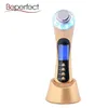 2022 Slimming Machine Shock Wave Therapy Equipment For Face Lift With 3Mhz Ultrasonic Galvanic Led Light And Bio Vibration For Home Use Sliming Beauty Device