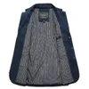 Mens Suits Blazers Denim Blazer Male Suit Overized Fashion Cotton Vintage 4XL Blue Coat Jacket Men Jeans BG2182 230209