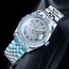 ボックスペーパー付き高品質の時計新しいバージョン18Kイエローゴールドダイヤモンドベゼル41mmダイヤルオートマチックファッションメンズウォッチGD腕時計2023