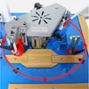 220V Automatische Streifen Brechen Kantenanleimmaschine Holz PVC Cut Holzbearbeitung Kantenanleimmaschine Automatische Band Brechen