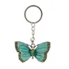 Keychains Fashion Accessories Crystal Animal Futterfly Vintage Rhinestone Key Chain Rings smycken Presentbil Charms Holder Keyrings