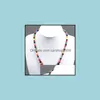 Kralen kettingen natuurlijke agaat rode Indiase gras toren ketting ketting stenen kralen drop levering sieraden hangers dhx8g