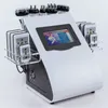 6 IN 1 Ultraschallkavitationsmaschine 40K Ultraschallkavitation Lipolaser RF Vakuum Abnehmen Körpergewicht reduzieren Cavi Lipo Contouring Ausrüstung