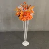 Wedding celebration party iron art road lead decoration flower arrangement flower device wedding table flower decoration style