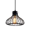 Luz de teto vintage com lustre de ferro de estilo industrial 220V/E27BAS Adequado para cozinha de estúdio e luzes de armário 0209