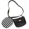 Waist Bags 2PCS Women Plaid Bag Flap High Quality Shoulder Crossbody Chest Female PU Leather Hip Belt Fashion Removable Purse