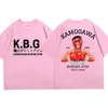 Mannen T-shirts Anime Hajime Geen Ippo Kamogawa Boksen Gym T-shirt Mannen Vrouwen Makunouchi Takamura KGB Grafische T-shirts kleding H275j