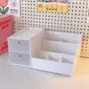 Storage Boxes Large Capacity Cosmetic Box Bedroom Desktop Makeup Organizer Jewelry Nail Polish Drawer Container