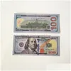 Outros suprimentos de festa festiva 50 tamanho dólares de dólares em dinheiro de dinheiro note de capa de nota de papel de novo brinquedos de novo