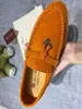 Desiner Loropiana schoenen online LP lefu schoenen dames herfstschoenen luie schoenen Britse stijl schapenvacht retro erwten schoenen dames single schoenen comfort flats