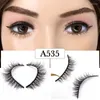 Faux cils 5D vison maquillage de courte durée cils extension de volume dramatique naturel 3D