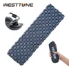 Outdoor Pads Outdoor Sleeping Pad Camping Inflatable Mattress Ultralight Air Cushion Travel Mat Folding Bed No Headrest For Travel Hiking 230210